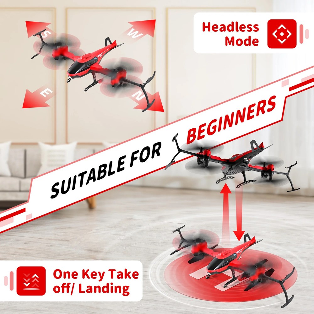 TOPFOX TOP-FP-01 Remote Control Helicopter, Red