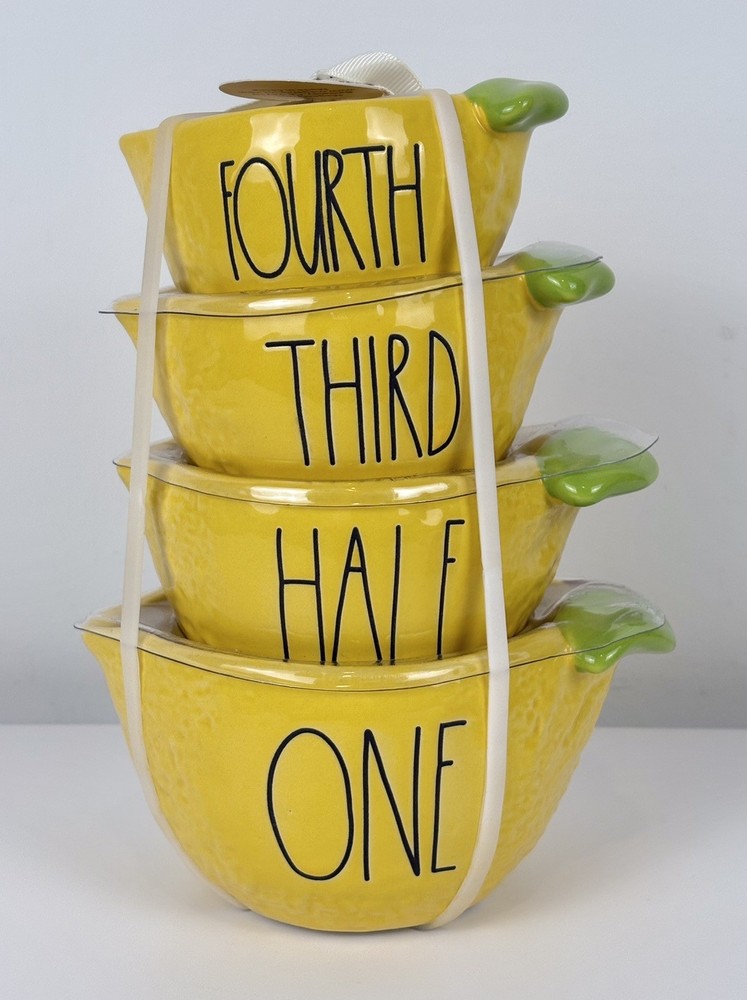 Rae Dunn Lemon Measuring Cups