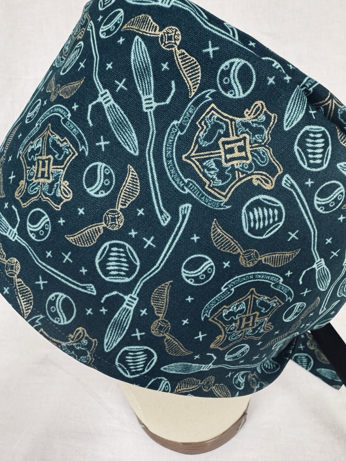 Men/Women Surgical Scrub Cap Lined HP Metallic Toss 100% Cotton Great Cap