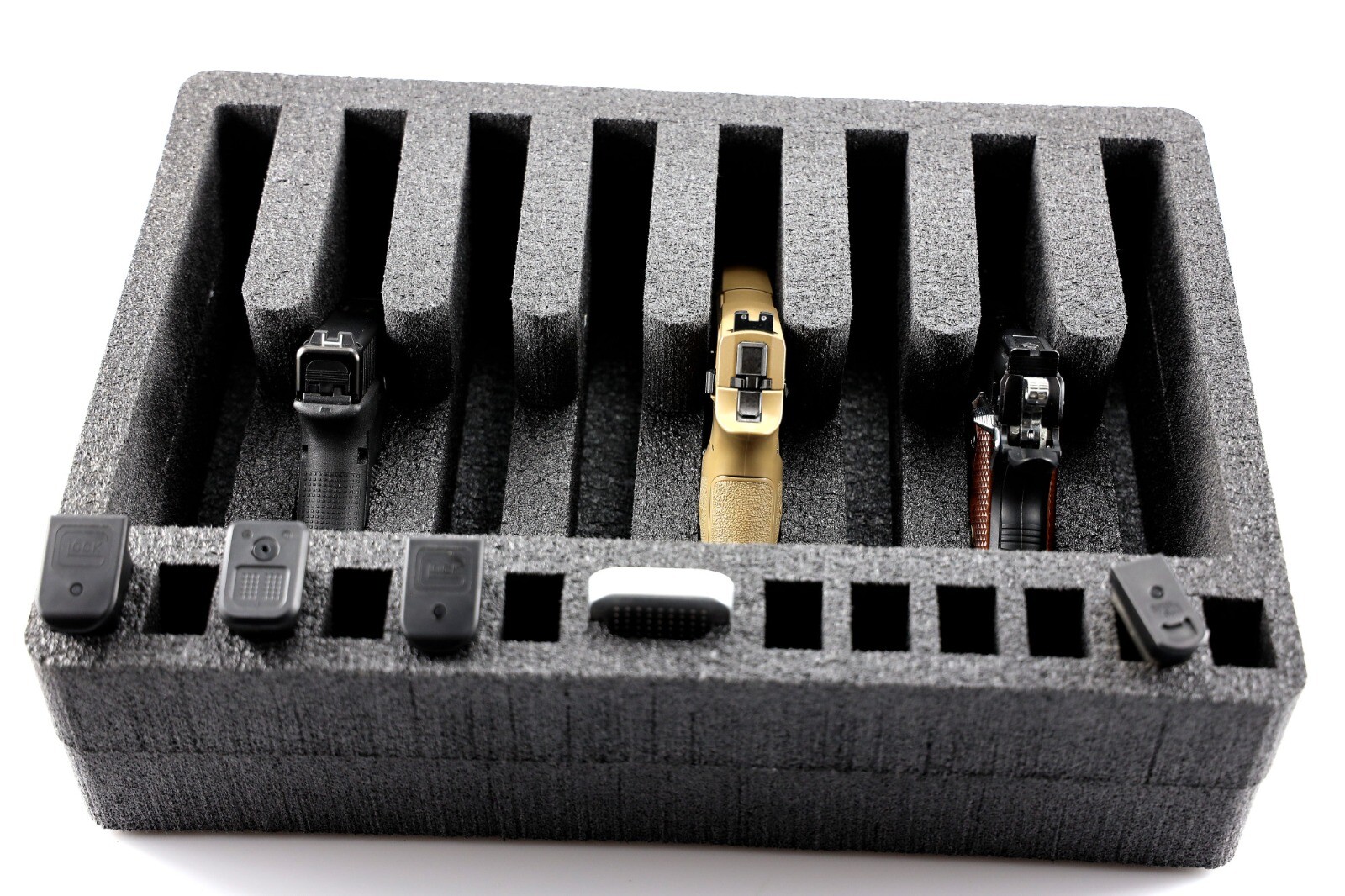 New Precut 8 Pistol foam insert kit fits your Pelican 1520  Apache 4800 case