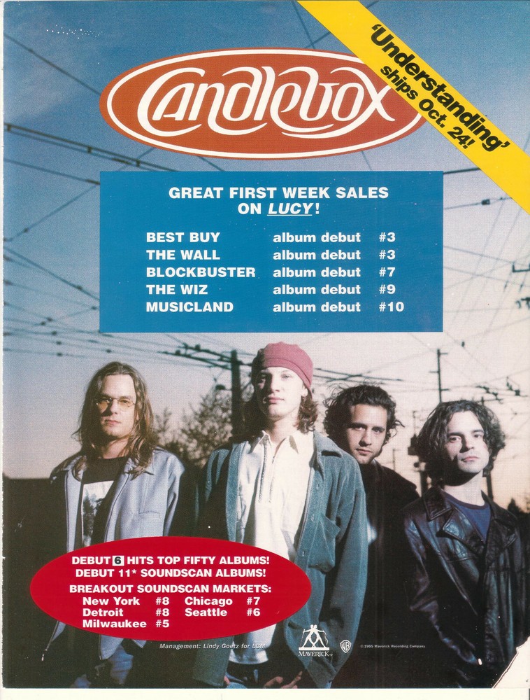 Candlebox 1995 Ad- Understanding advertisement