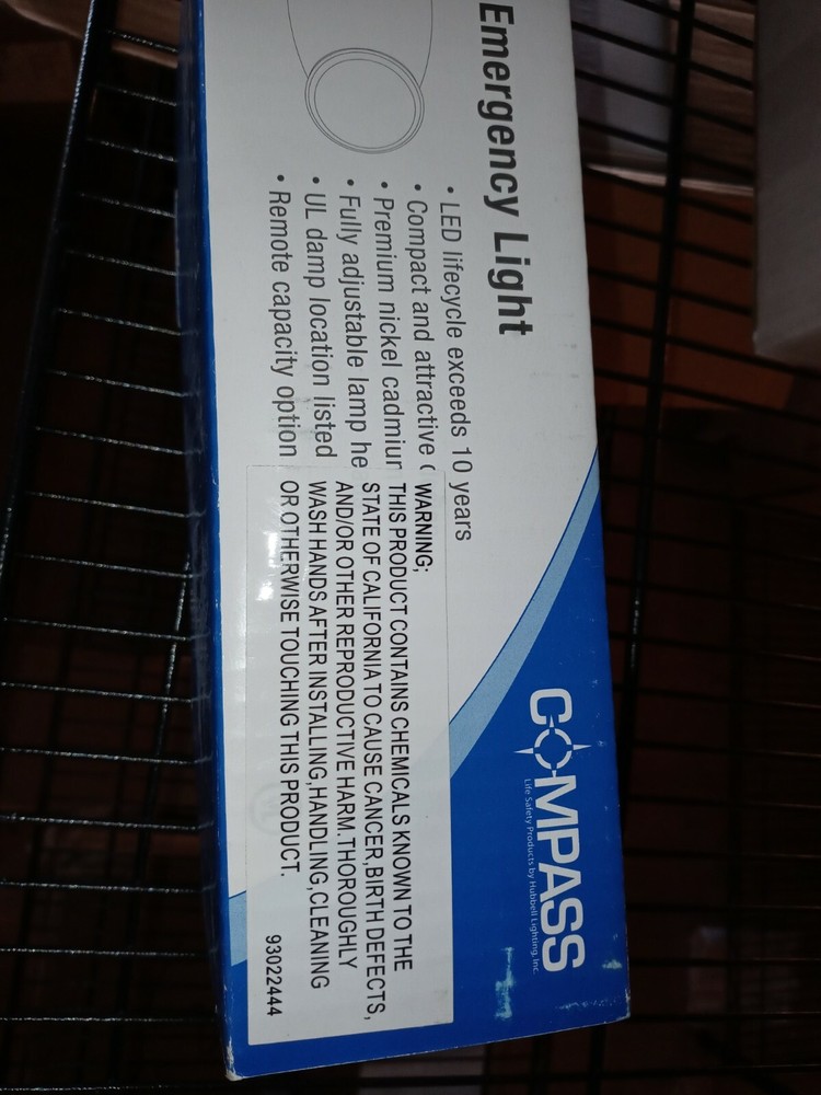 COMPASS CU2RCB LED Emergency Light