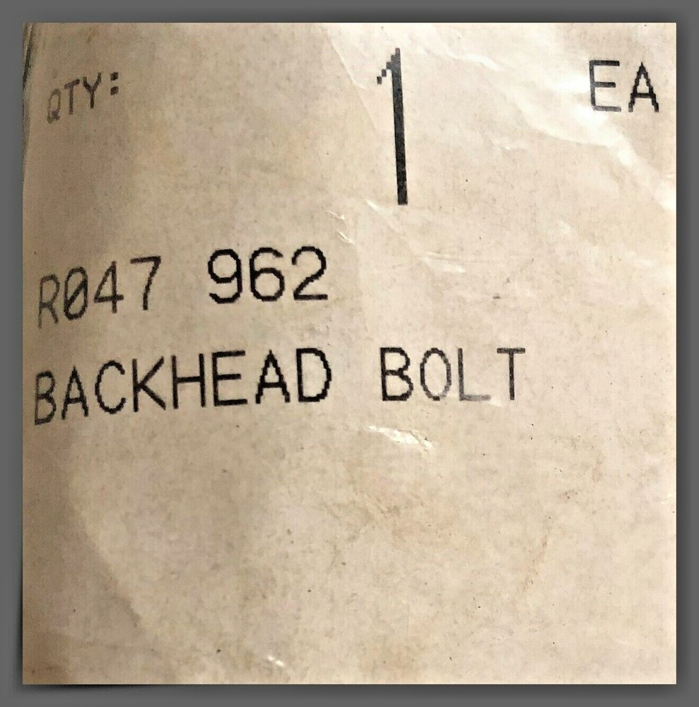 R047962 Chicago Pneumatic Backhead Bolt