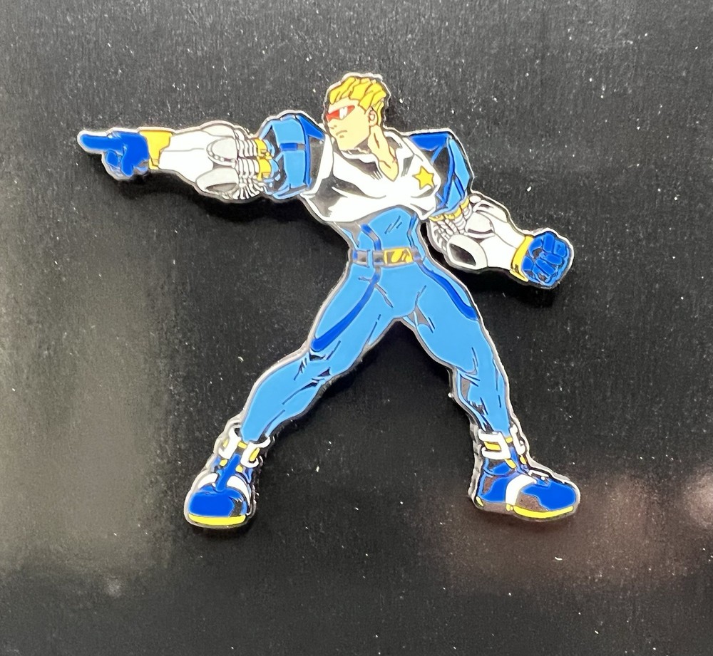 Udon Marvel VS Capcom Captain Commando Limited Edition Enamel Pin