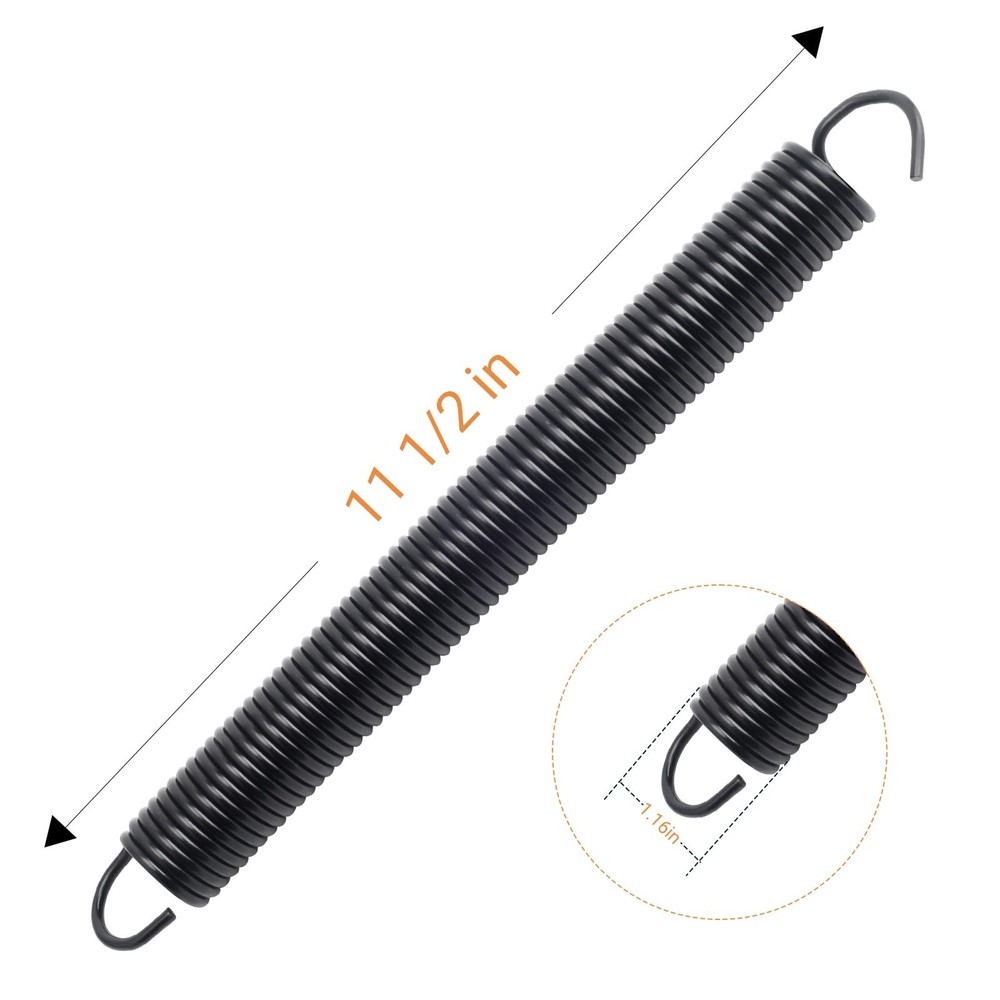 Attic Ladder Spring Replacement Kit, 11 1/2" Overall Length (2-Pack)