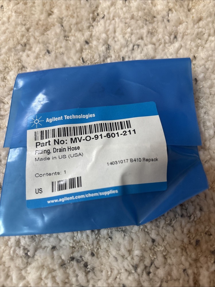 Agilent 91601211 Fitting Drain Hose