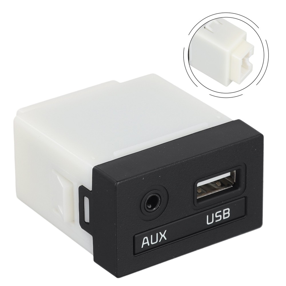 AUX USB Socket 96120-A7000 12V Voltage ABS Material Direct Installation