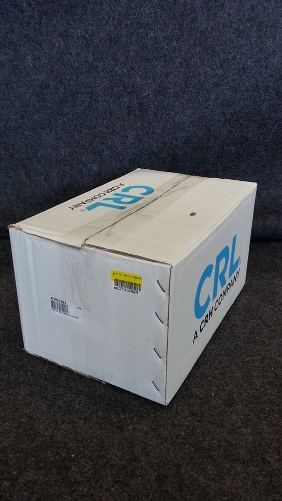 CRL Beveled Surface Mount Frameless Windscreen Clamp In Brushed Stainless