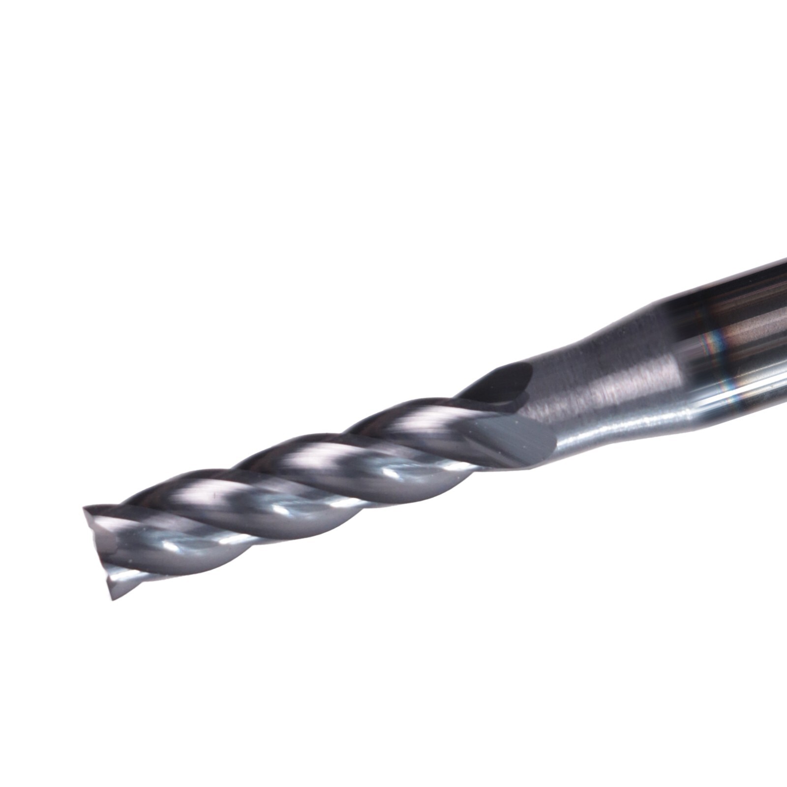 5 PCS 5/32" 4 Flute 2" Overall Length Solid Carbide End Mill AlTiN Coated