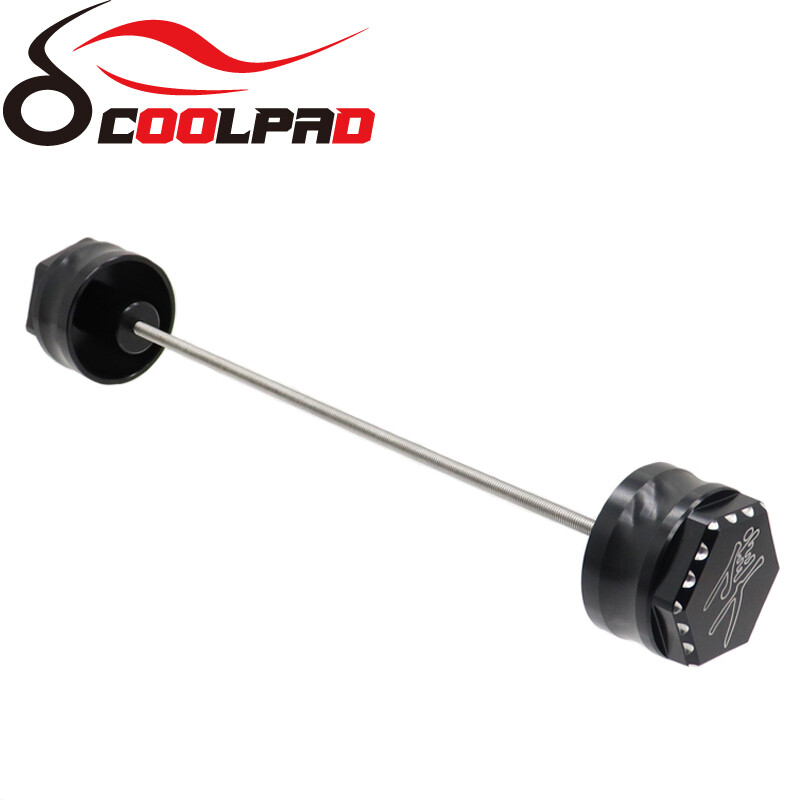 For SUZUKI HAYABUSA GSX1300R 1999-2020 Rear Axle Cap Cover 3D Hex Ball Cut Mount