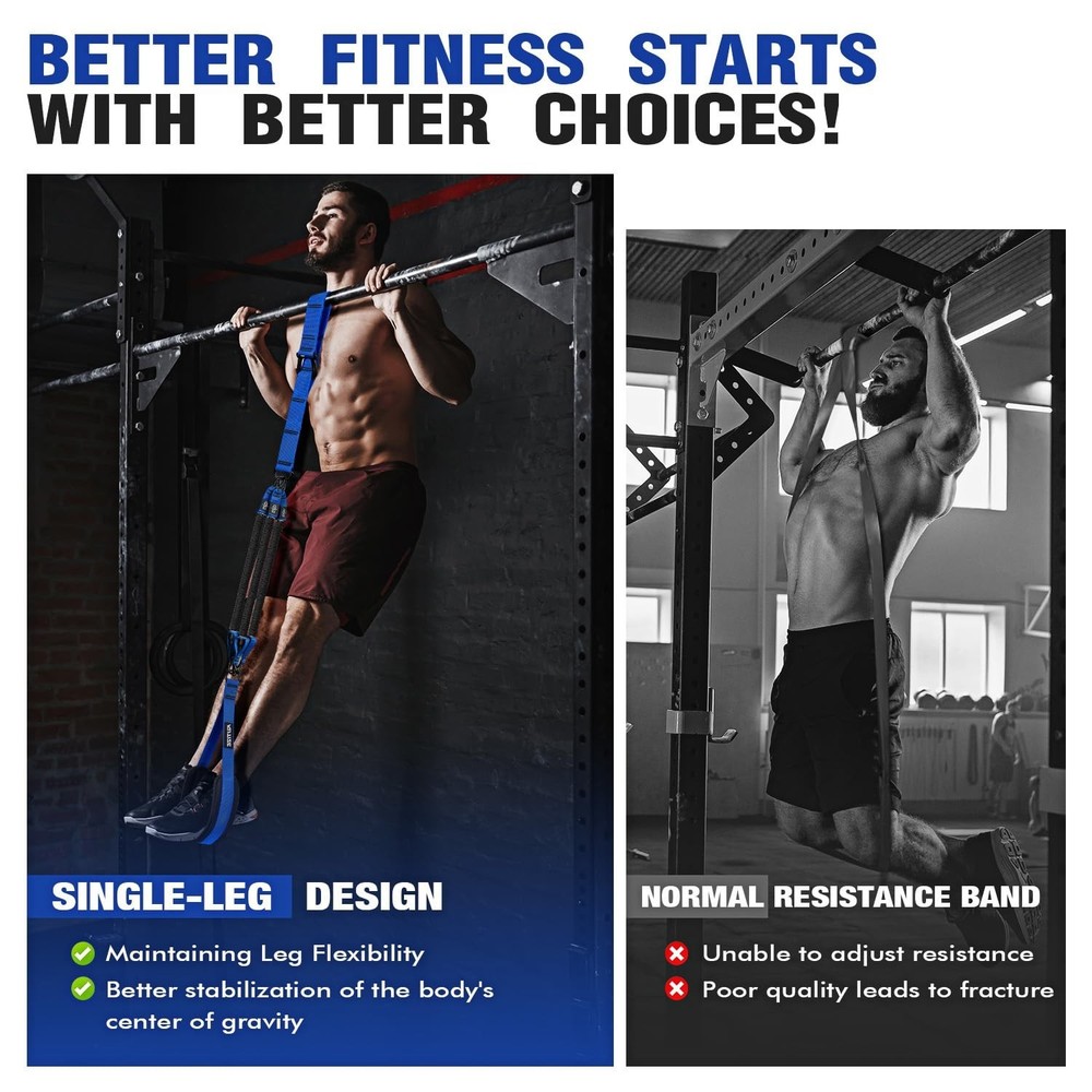 Pull Up Assistance Bands, Pull Up Bar Resistance Bands, Pull Up Bands for Enh...