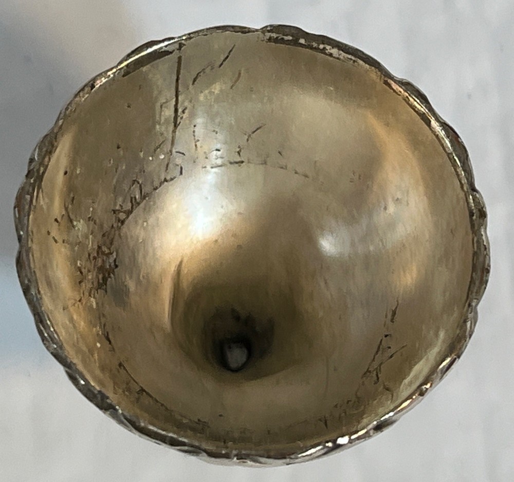 Vintage Silverplated Pineapple Trinket Lighter MCM Decor Mid Century