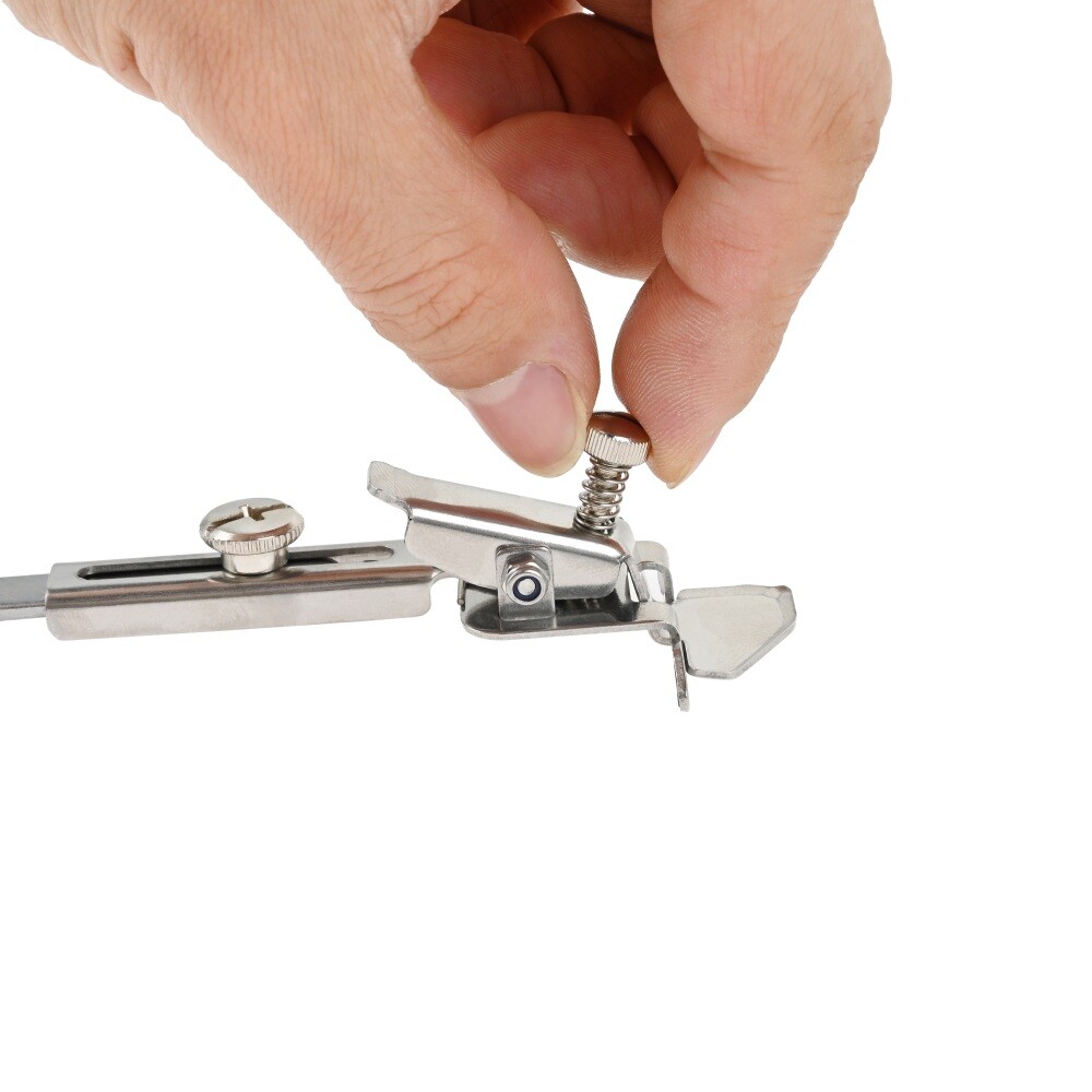 1Pc Metal Magnetic Seam Guide Silver Multifunctional Sewing Machine Attachments