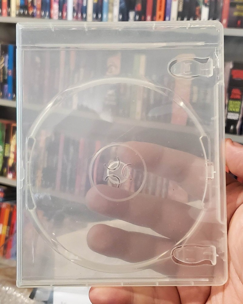 12MM REPLACEMENT CLEAR BLU-RAY CASE 1-DISC SINGLE BRAND-NEW *STYLE LIKE CODE RED