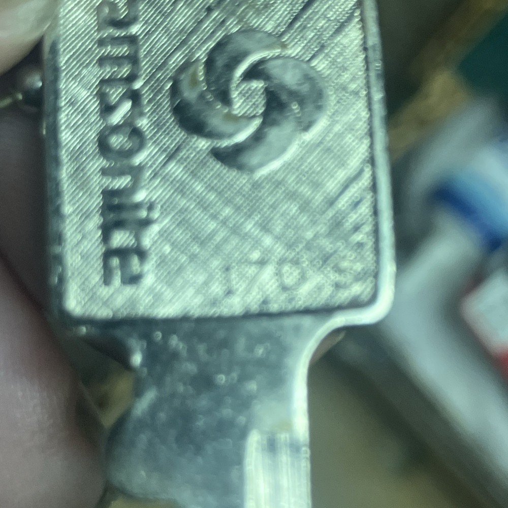 (5) Samsonite Luggage Keys Model 170S