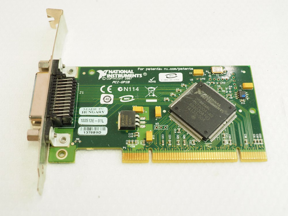 National Instruments PCI-GPIB IEEE 488.2 188513E-01L Interface Adapter