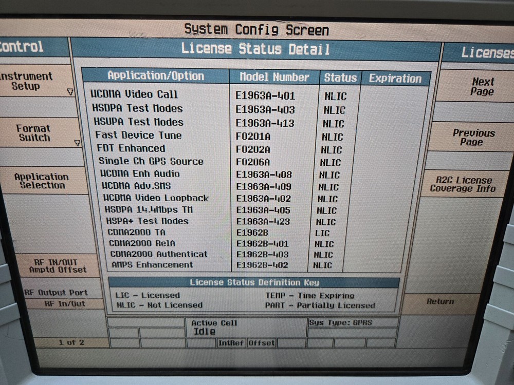 HP Agilent E5515C Wireless Communication Test Set - (MY4751)
