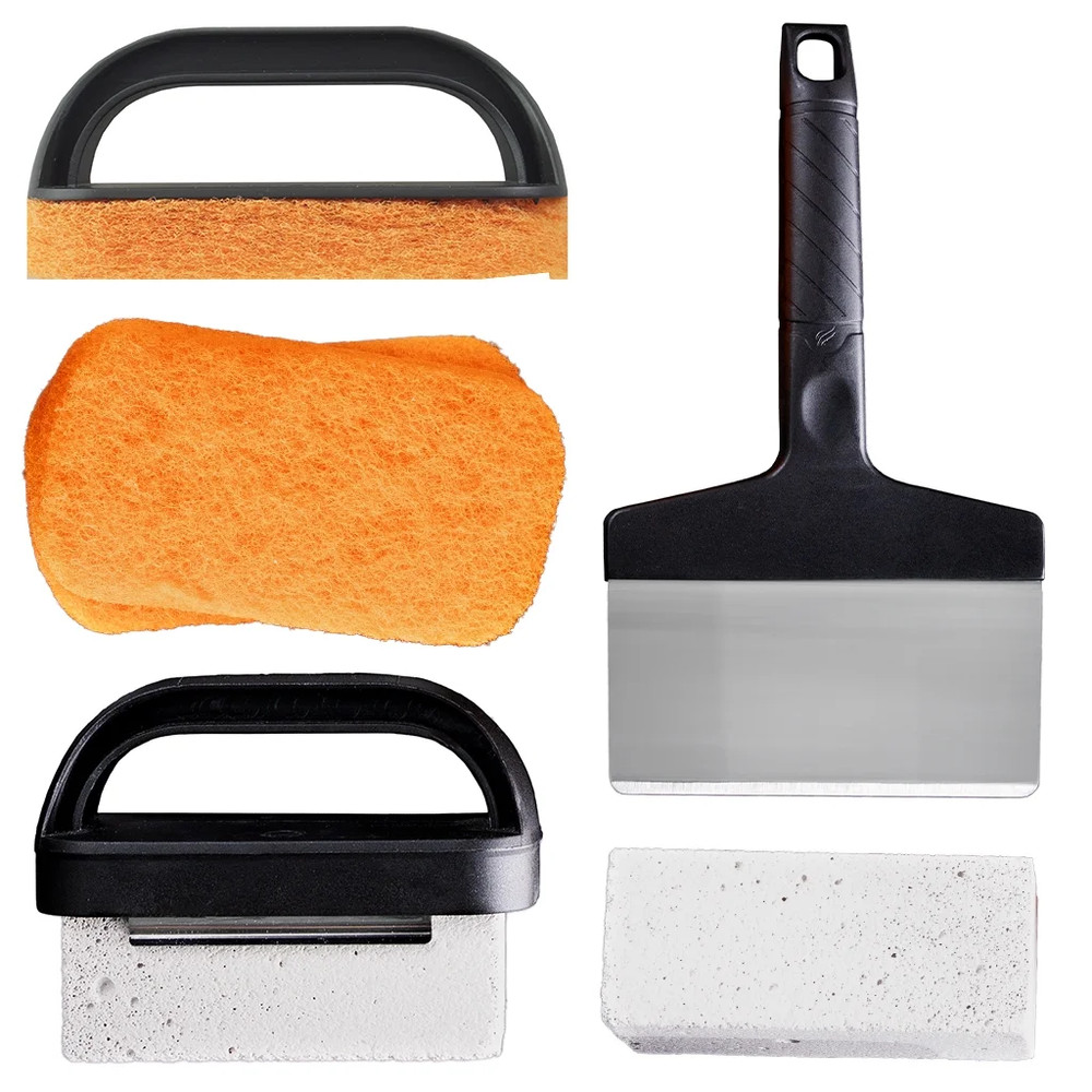 Professional Griddle Cleaning Kit, 8-Piece