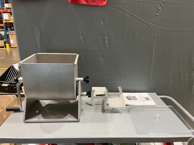 Backyard Pro 44 lb. Manual Tilting Meat Mixer with Removable Paddles