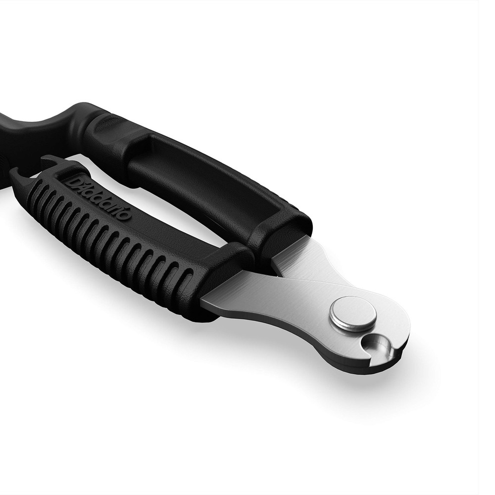 D'Addario Pro-Winder Guitar String Winder Cutter Bridge Pin Puller Tool Black