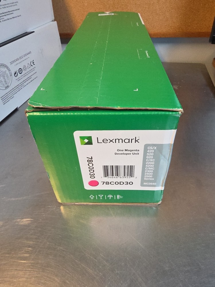 Lexmark 78C0D30 Magenta Developer Unit 125,000 Page Yield