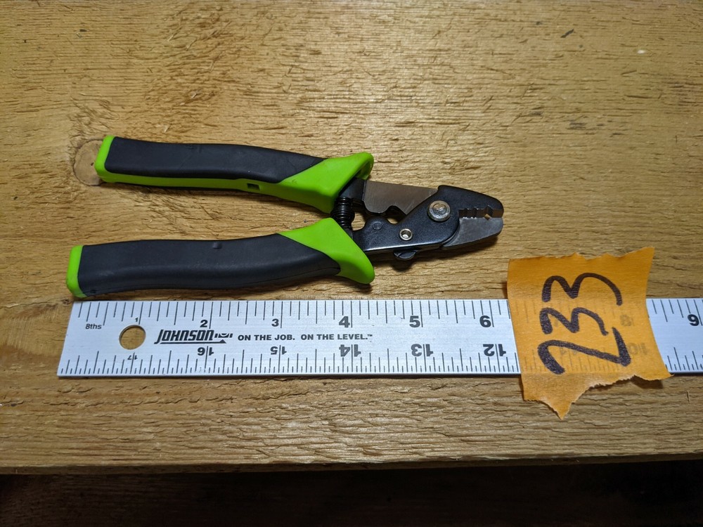 Paladin Pa1177 6 1/4 In Wire Stripper 2Mm Outer Jacket