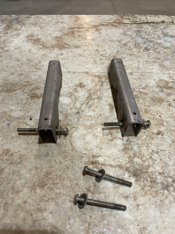 1958 Cessna 182 A Landing Light Retainer Brackets Set