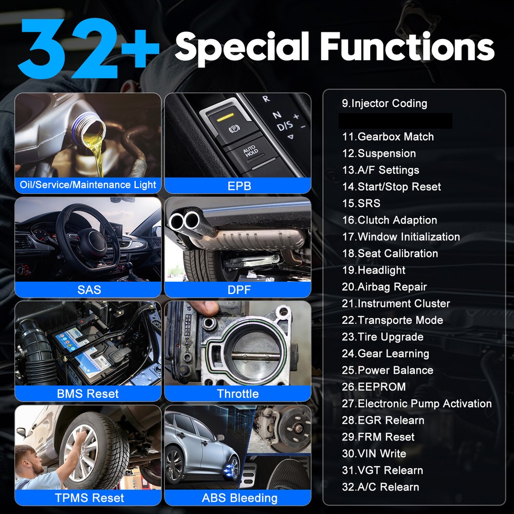 USED XTOOL X100PAD S OBD2 Car Diagnostic All Systems Diagnostic IMMO Coding Tool