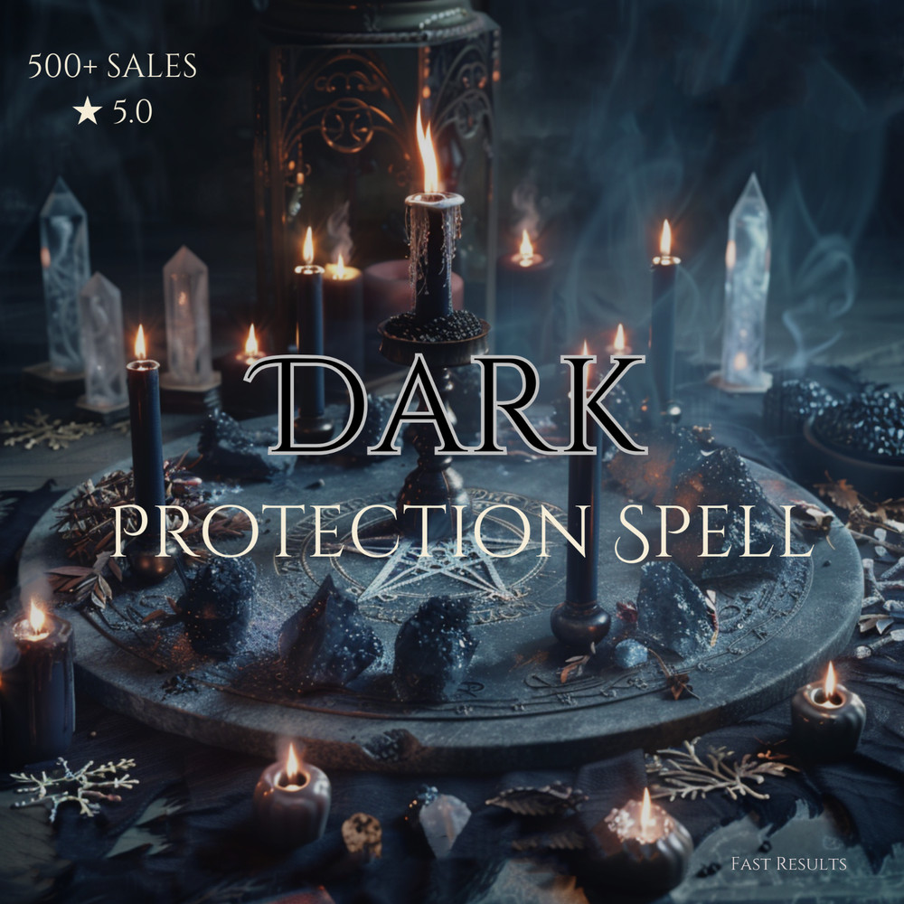 DARK PROTECTION BUNDLE | Powerful Shield Rituals | Personalized | Same Day