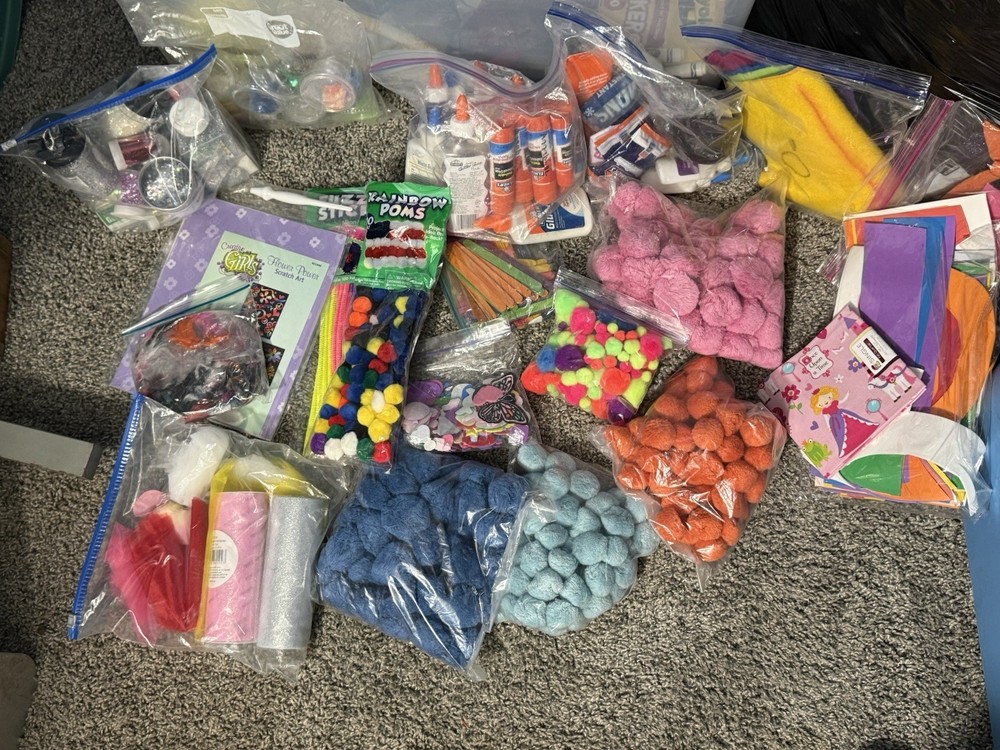 Art Craft Items Lot