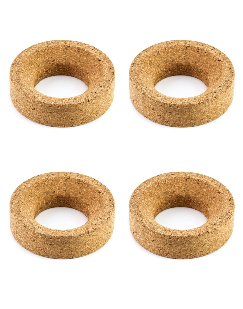 Lab Flask Support Cork Stand 4Pcs 110mm Holder for 250-2000mL Round Flasks