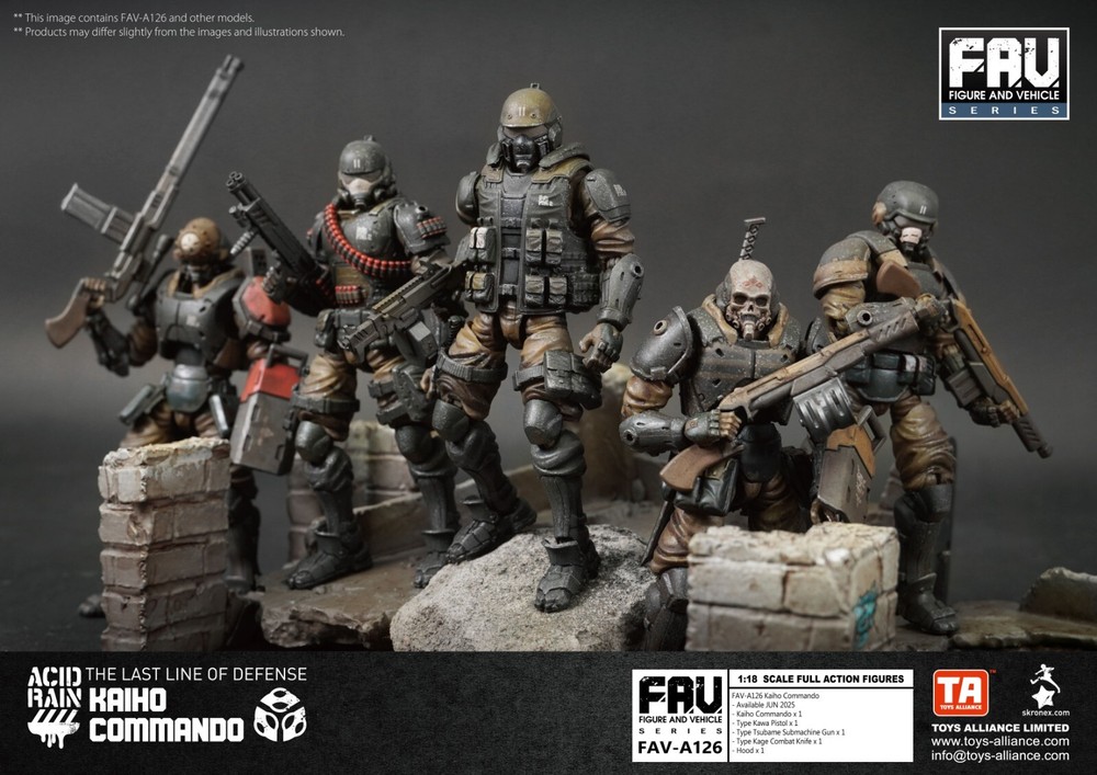13510 Acid Rain FAV-A126 Kaiho Commando