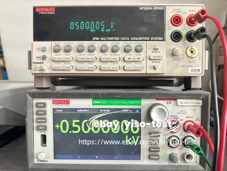 Keithley 2700 6-1/2 Digit Multimeter Data Acquisition System /Good function /#