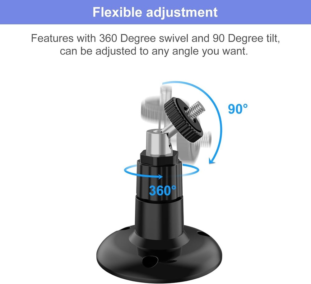Weatherproof Protective 360° Adjustable Mount for Blink Outdoor (4th & 3rd Gen)