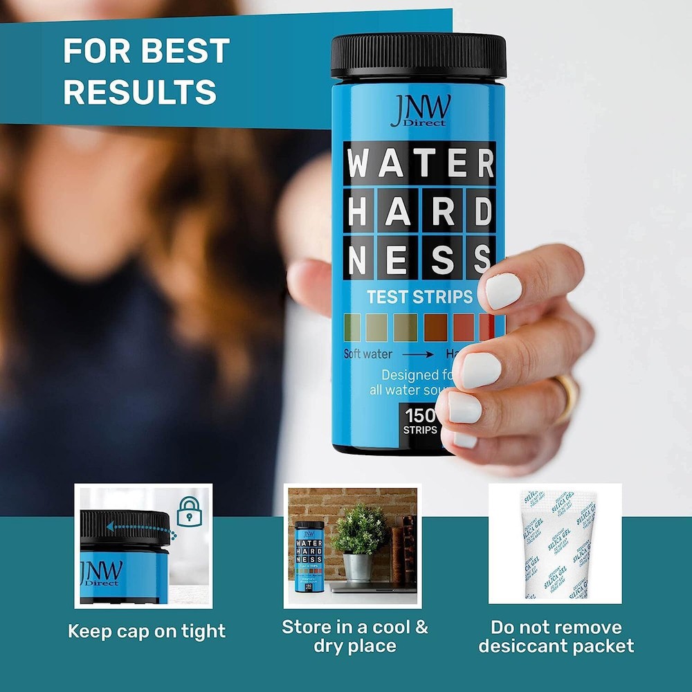 - Quick & Accurate Hardness Test Strips - Ultimate Water Hardness Test Kit - ...