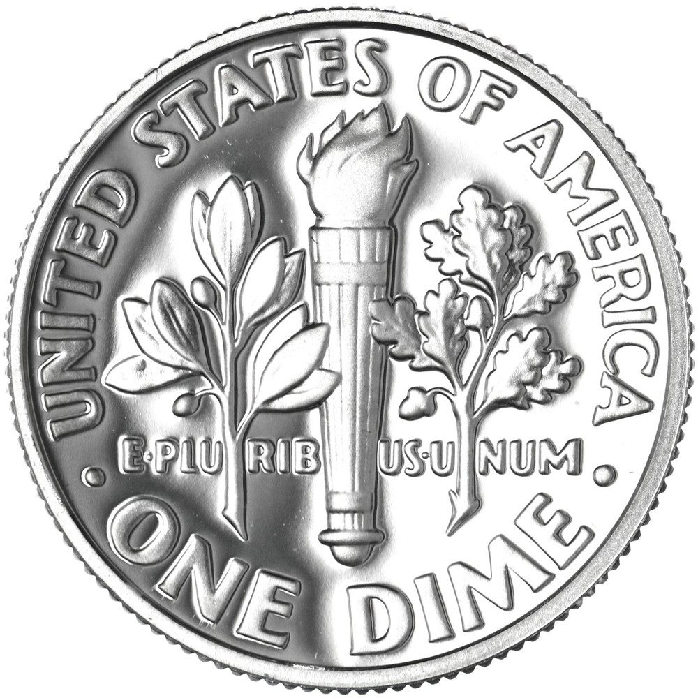 2005 S Roosevelt Dime Gem DCam Proof CN-Clad