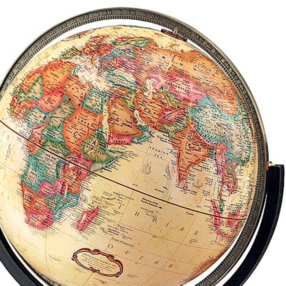Replogle Forum Globe, Large, Off/White