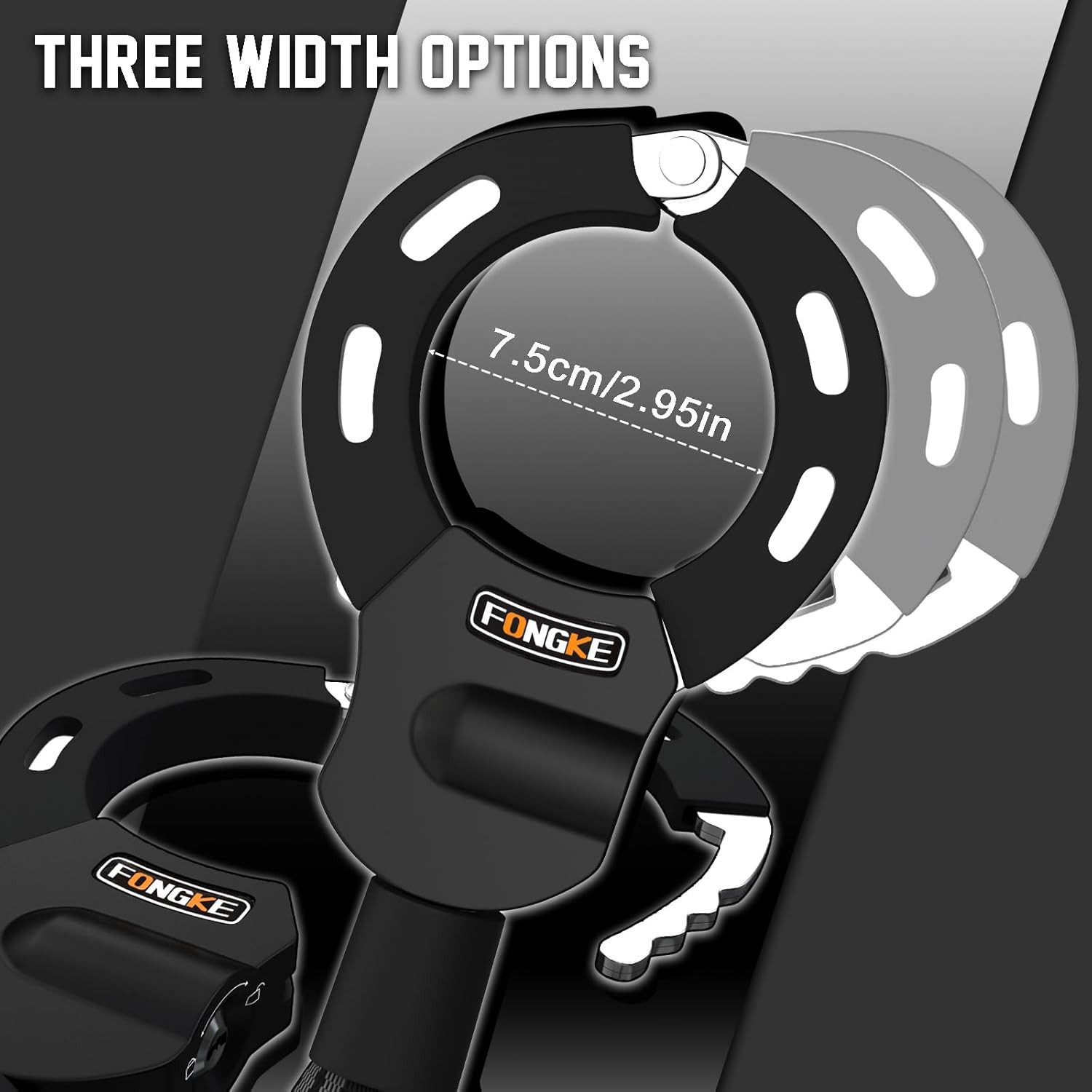 Electric Scooter Locks Anti Theft, Scooter Lock with Key, Bike Locks Heavy Duty,