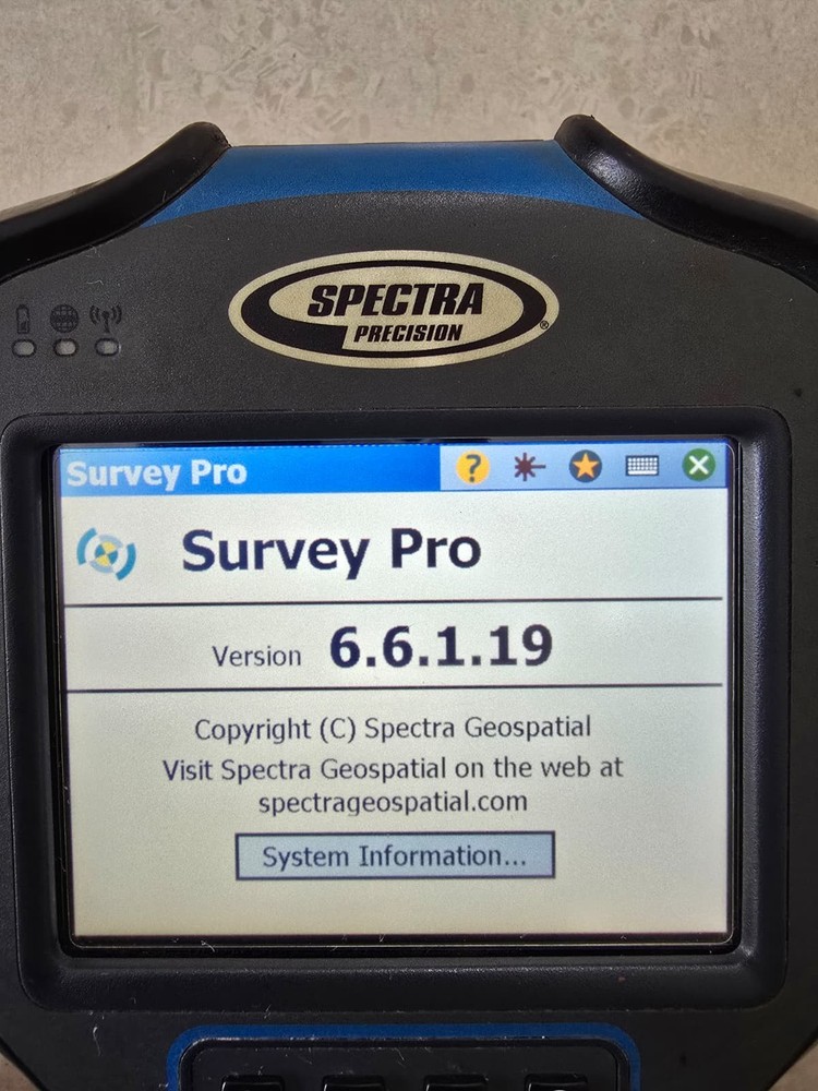 Spectra Precision Focus 35 Robotic Total Station + Data Collector + Software