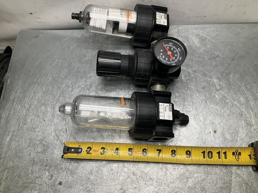 Parker 3/4" Regulator, Water Separator, and Oiler