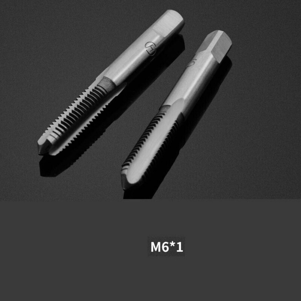 M2 -M30 Hand Tap Set - Taper and Plug Taps Thread Tap Hand Screw Drill Bits Tool