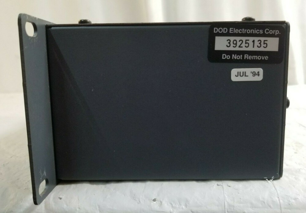 DOD 831 Series II Graphic Equalizer WORKING
