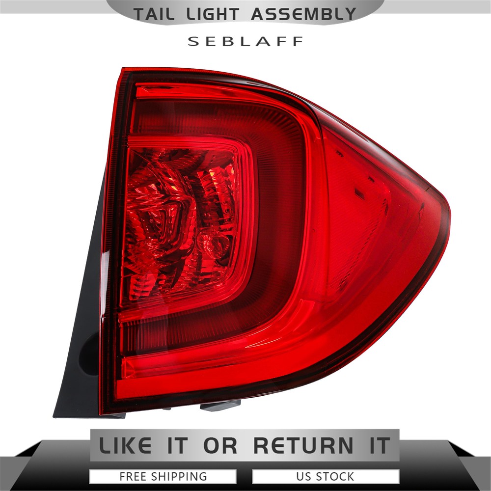 For 2016 2017 2018 Honda Pilot SUV Factory LED Tail Light Lamp Outer Passenger