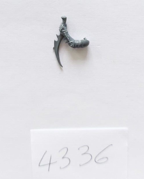 Warhammer 40K Dark Eldar Drukhari Venom Knife Arm