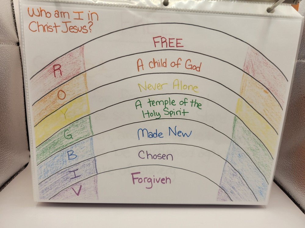 Bible 1st children's learning binder