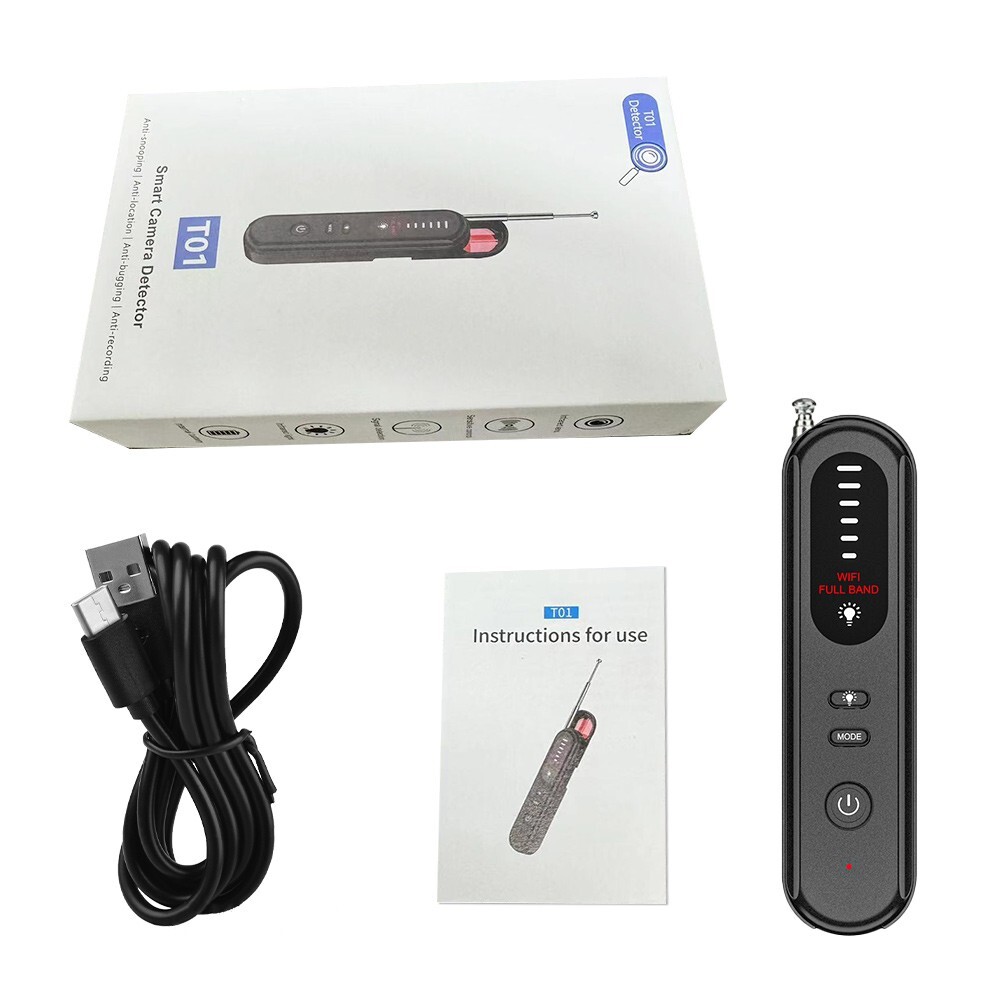 Hidden camera detector, portable wireless camera detector No wireless signal