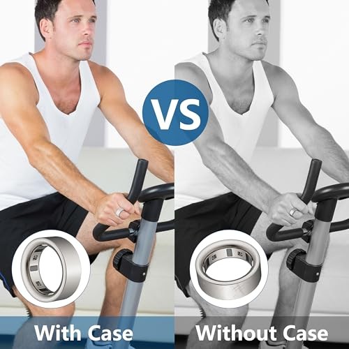 Protector Compatible for Oura Ring 4/Gen 4 for 8/9/10/11 Clear+Starlight