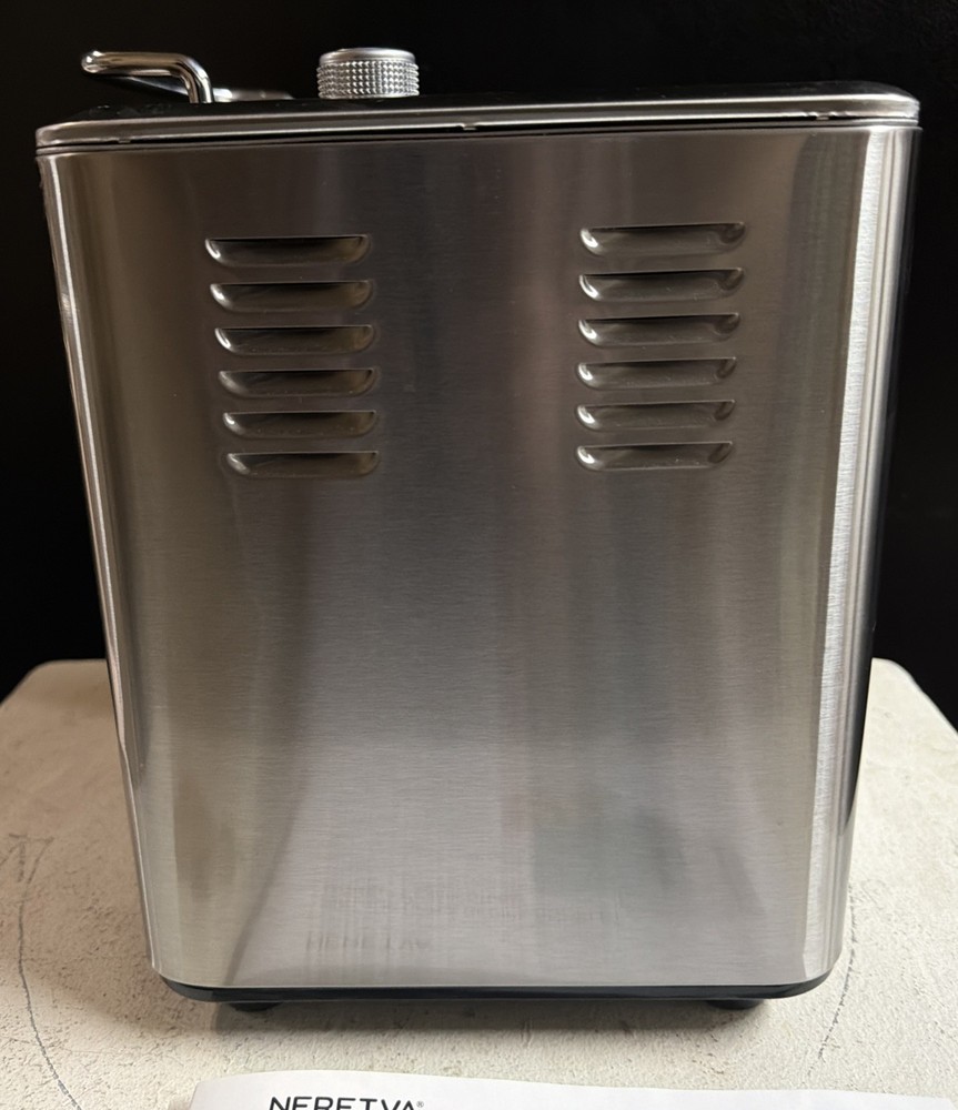 Neretva Bread Maker Machine 2LB Automatic Breadmaker PE8866SU Stainless Steel