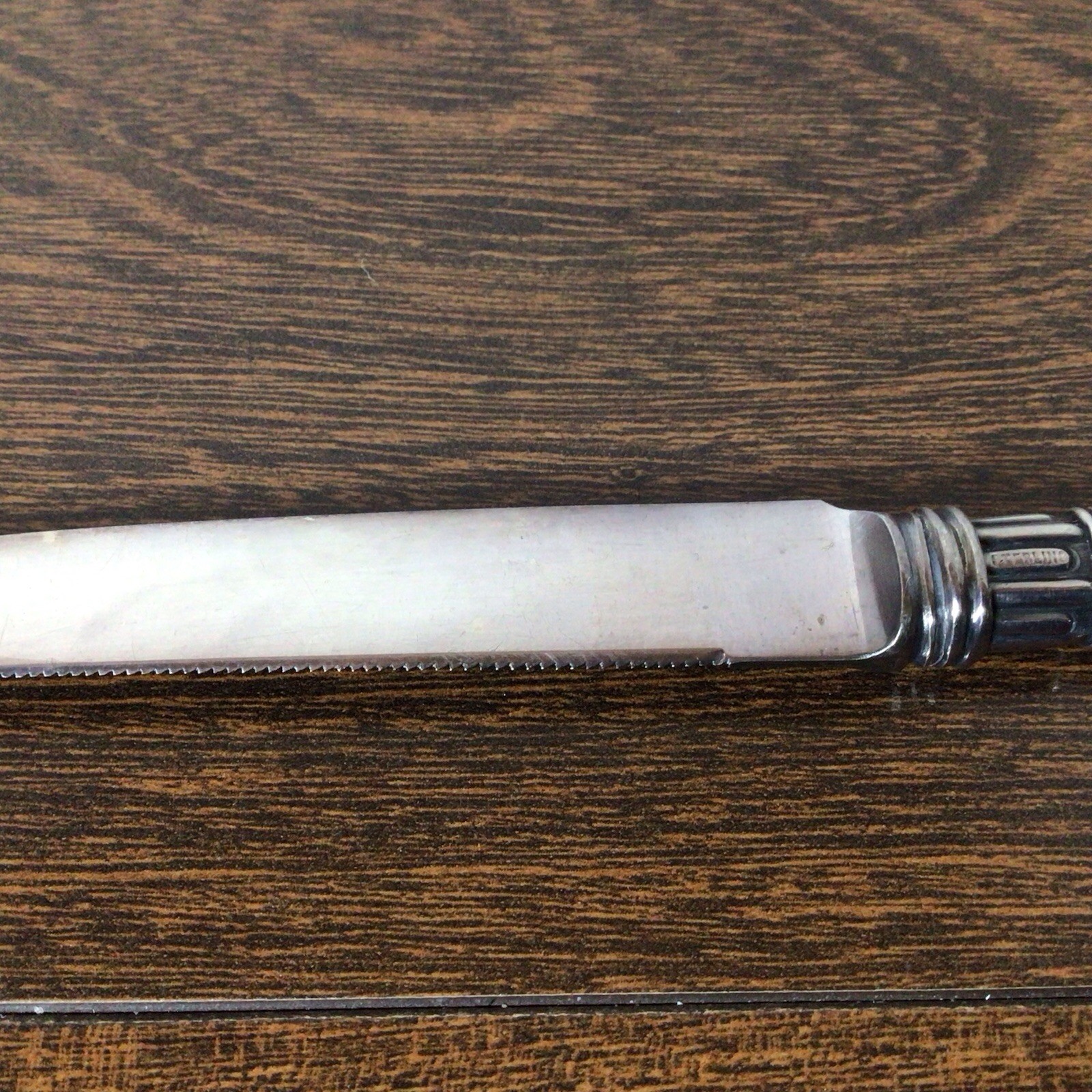 Florida Alligator In God We Trust Sterling Silver Grapefruit Cheese Knife