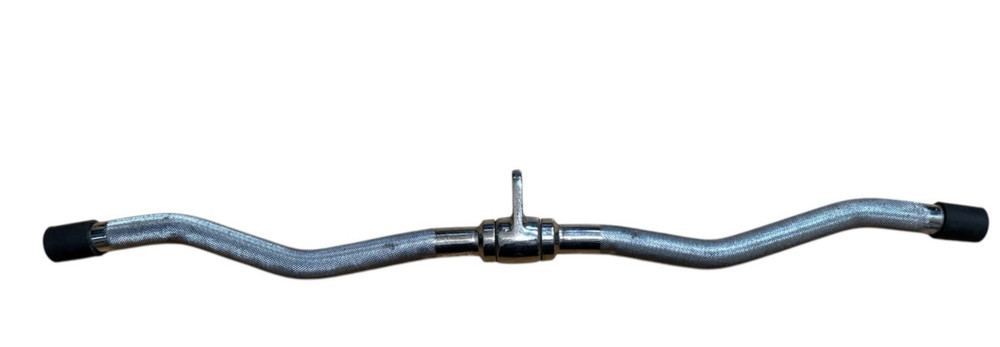 30.5” Rotating Curl & LAT Pulldown Bar Attachment for GYM Cable Machine.